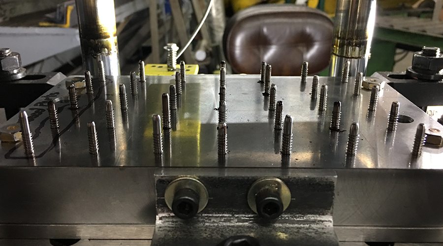 Cycle testing of custom springs and formed metal parts